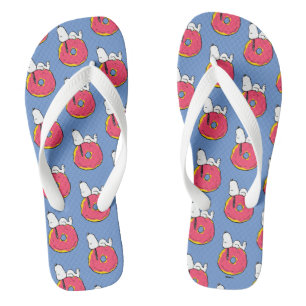 pinda's   Snoopy Pink Donut Teenslippers