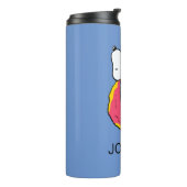 pinda's | Snoopy Pink Donut Thermosbeker (Gedraaid links)