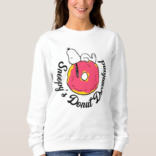 pinda's | Snoopy Pink Donut Trui (Voorkant)