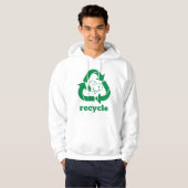 pinda's | Snoopy Recyclen Hergebruik Hoodie (Voorkant volledig)