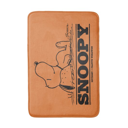 pinda's | Snoopy Rest Break Badmat (Voorkant Verticaal)