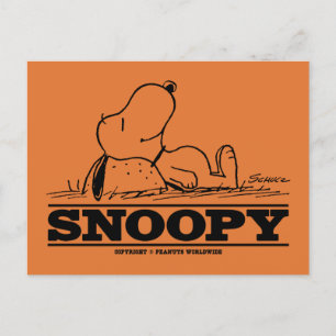 pinda's   Snoopy Rest Break Briefkaart
