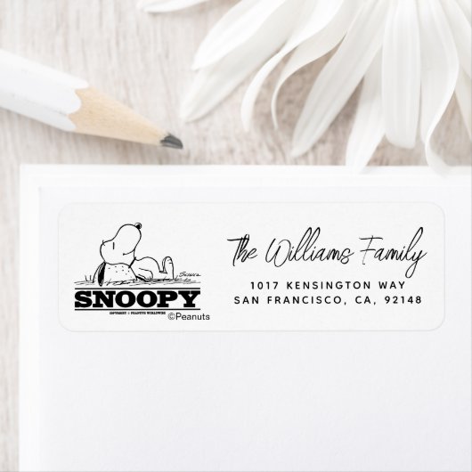 pinda's | Snoopy Rest Break Etiket (Insitu)
