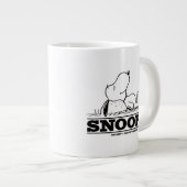 pinda's | Snoopy Rest Break Extra Grote Beker (Voorkant rechts)