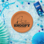 pinda's | Snoopy Rest Break Papieren Bordje (Feest)