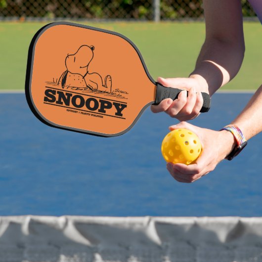 pinda's | Snoopy Rest Break Pickleball Paddle (Insitu)