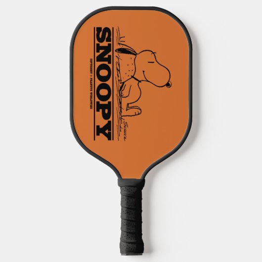 pinda's | Snoopy Rest Break Pickleball Paddle (Voorkant)