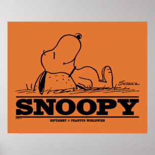 pinda's   Snoopy Rest Break Poster