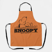 pinda's | Snoopy Rest Break Schort (Voorkant)