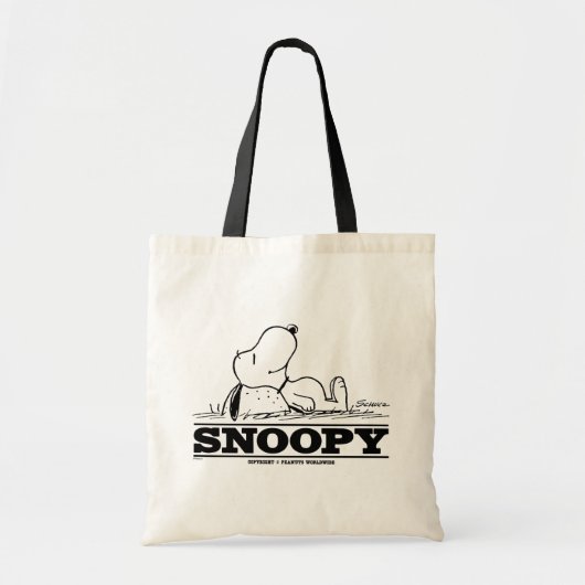 pinda's | Snoopy Rest Break Tote Bag (Voorkant)