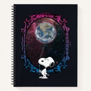 pinda's   Snoopy ruimtesonde ballon Notitieboek