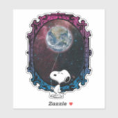 pinda's | Snoopy ruimtesonde ballon Sticker (Vel)