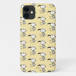 pinda's   Snoopy Running iPhone 11 Hoesje