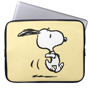 pinda's   Snoopy Running Laptop Sleeve