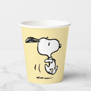 pinda's   Snoopy Running Papieren Bekers