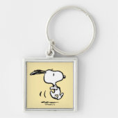 pinda's | Snoopy Running Sleutelhanger (Voorkant)