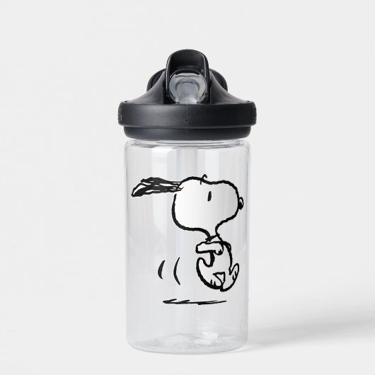 pinda's | Snoopy Running Waterfles (Voorkant)