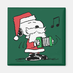 pinda's   Snoopy Santa Claus Accordian Magneet