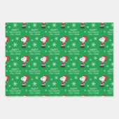 pinda's | Snoopy Santa Claus Inpakpapier Vel (Voorkant 2)