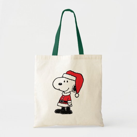pinda's | Snoopy Santa Claus Tote Bag (Voorkant)