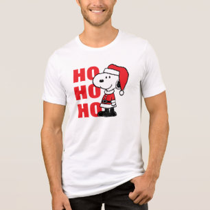 pinda's Snoopy Santa Claus Tri-Blend Shirt