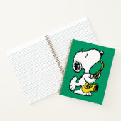 pinda's | Snoopy saxofonist Notitieboek (Binnen)