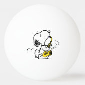pinda's | Snoopy saxofonist Pingpongballen (Achterkant)