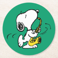 pinda's | Snoopy saxofonist