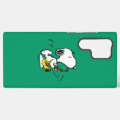 pinda's | Snoopy saxofonist Samsung Galaxy Hoesje (Achterkant horizontaal)