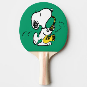 pinda's   Snoopy saxofonist Tafeltennisbatje
