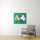 pinda's | Snoopy saxofonist Wandkleed (In Situ (horizontaal))