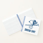 pinda's | Snoopy Ski Trip Notitieboek (Binnen)