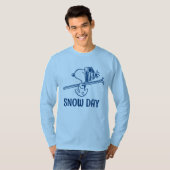 pinda's | Snoopy Ski Trip T-shirt (Voorkant volledig)