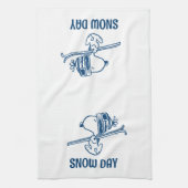 pinda's | Snoopy Ski Trip Theedoek (Verticaal)