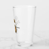 pinda's | Snoopy Snow Warrior Glas (Links)