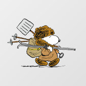pinda's | Snoopy Snow Warrior Raamsticker (Vel)