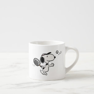 pinda's   Snoopy speelt tennis Espresso Kop