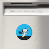 pinda's | Snoopy speelt tennis Magneet (Insitu (Vaatwasser))