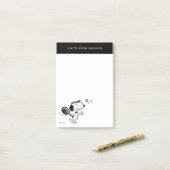 pinda's | Snoopy speelt tennis Post-it® Notes (Op bureau)