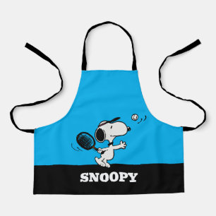 pinda's   Snoopy speelt tennis Schort
