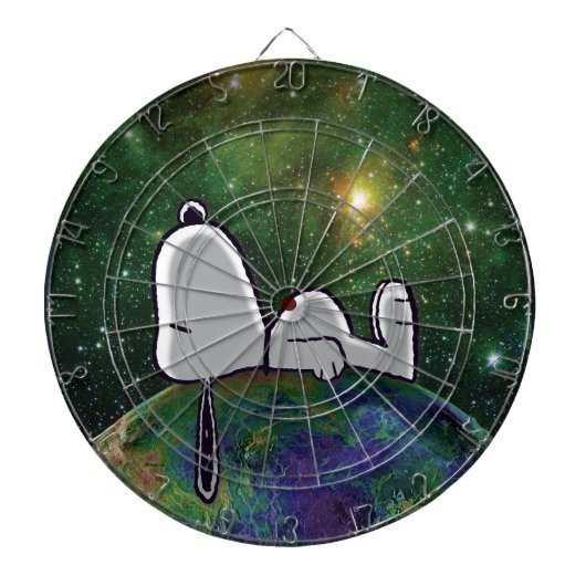 pinda's | Snoopy spp. Dartbord (Voorkant)