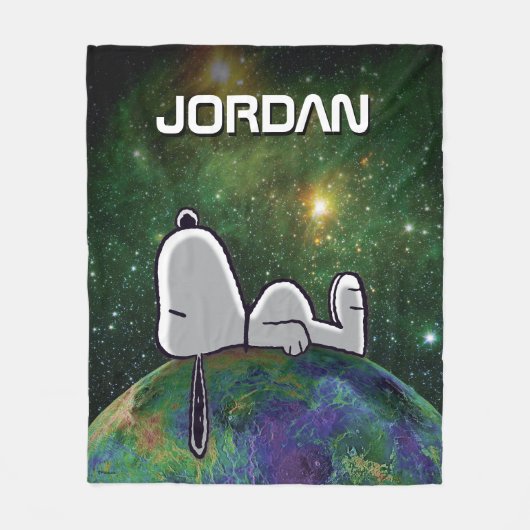 pinda's | Snoopy spp. Fleece Deken (Voorkant)