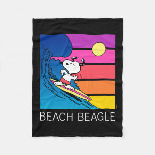 pinda's   Snoopy Surfing Fleece Deken