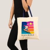 pinda's | Snoopy Surfing Tote Bag (Voorkant (product))