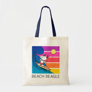 pinda's   Snoopy Surfing Tote Bag