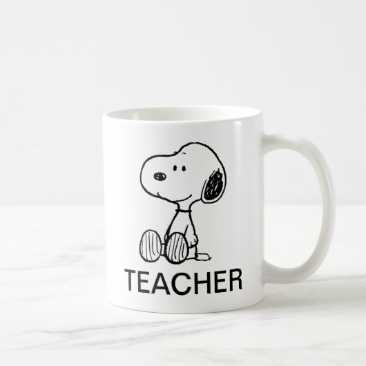 PINDA'S | Snoopy Teacher Koffiemok (Rechts)