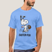 pinda's | Snoopy the Easter Beagle T-shirt (Voorkant)