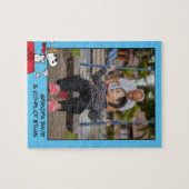 pinda's | Snoopy the Flying Ace Custom Photo Legpuzzel (Horizontaal)