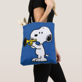 pinda's | Snoopy trompetspeler Draagtas (Dichtbij)