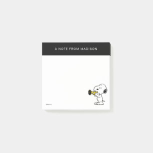 pinda's   Snoopy trompetspeler Post-it® Notes